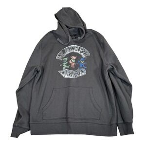 Junk Food Clothing Grateful Dead Dancing Bears Hoodie Mens XL Faded Black 2021